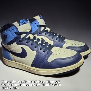 Nike Air Jordan 1 High OG in Blue and Cream